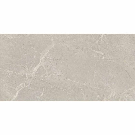 Dartmoor Luxury Rigid Core Click Vinyl Flooring Beige Marble Tile 30.5x61cm