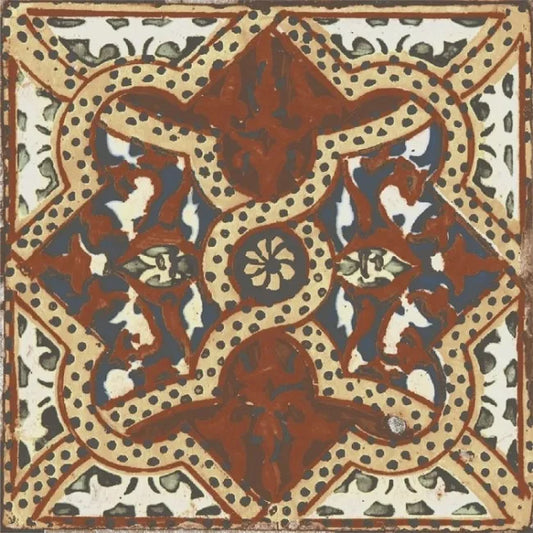 Morocco Multi Coloured Tile 20x20cm