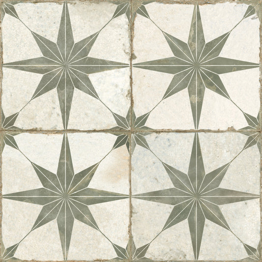 Stella Sage Tile 45x45cm