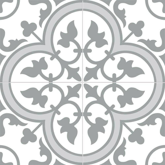 Azzurro Silver Tile 45x45cm