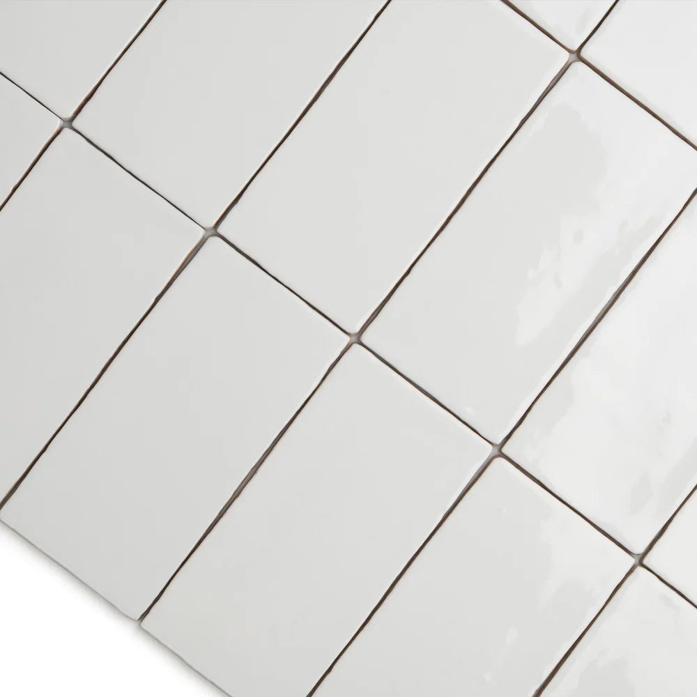 Bespoke White Tile 7.5x15cm