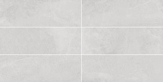 Close up of elegant blend white wall tile for modern interiors