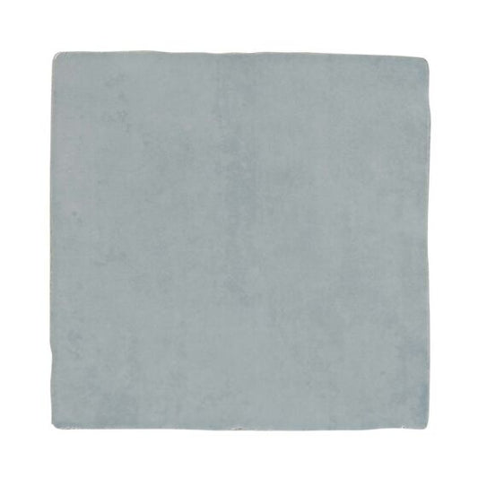 High-shine Bold blue ceramic wall tile for stylish interior walls