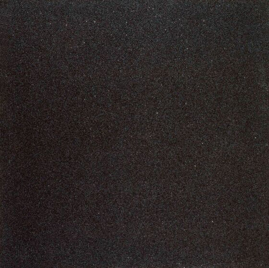 Close up of Sparkle black 60x60 porcelain wall and floor tile featuring a shimmering sparkle effect