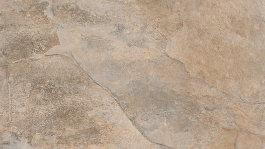 Close up of Rockface grey stone effect tile for walls and floors with natural textured finish