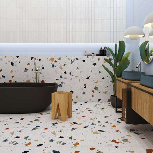 How To Style Your Bathroom With Terrazzo Tiles
