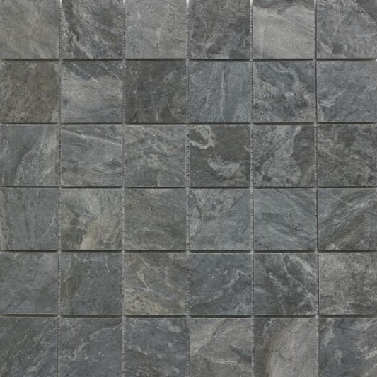 Andes Dark Grey Mosaic Tile 30x30cm