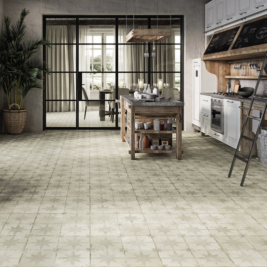 Stella Sage Tile 45x45cm