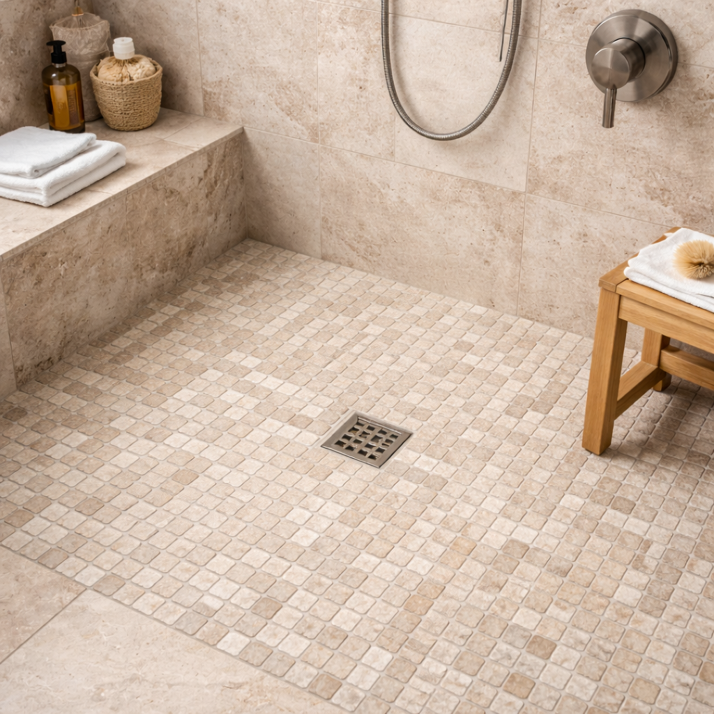 Andes Beige Mosaic Tile 30x30cm