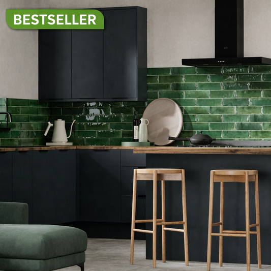 Wish Green Tile 7.5x30cm