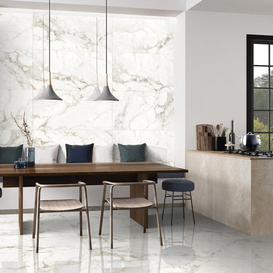 Dubai Gold Gloss Tile 60x120cm Pallet (46.08sqm)