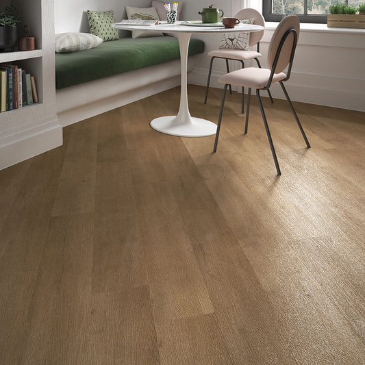 Orkney Luxury Rigid Core Click Vinyl Flooring Golden Beech Plank 17.8x121.9cm