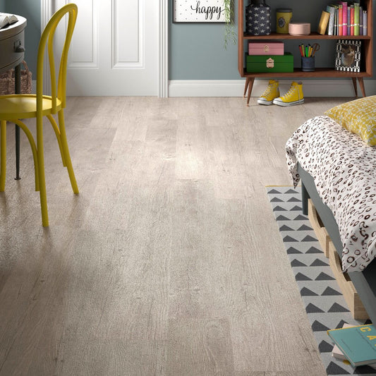 Orkney Luxury Rigid Core Click Vinyl Flooring Silver Birch Plank 17.8x121.9