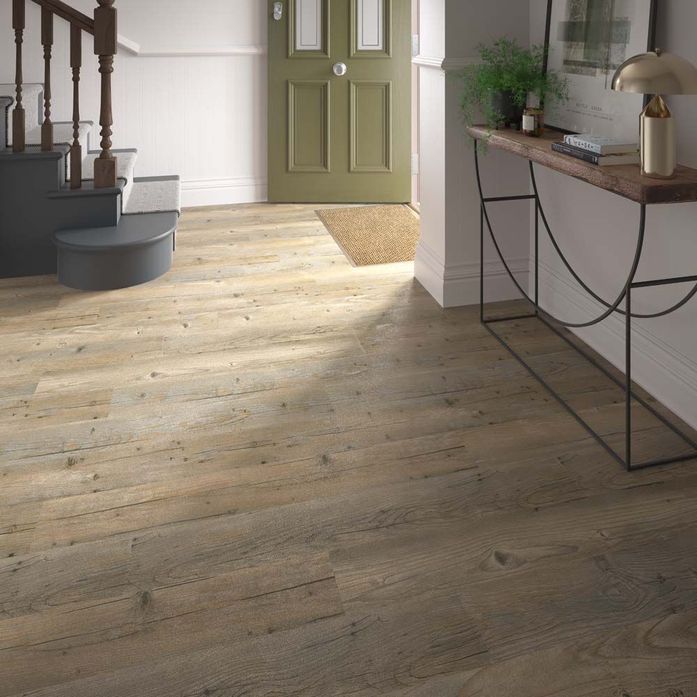 Orkney Luxury Rigid Core Click Vinyl Flooring Rustic Willow Plank 17.8x121.9cm