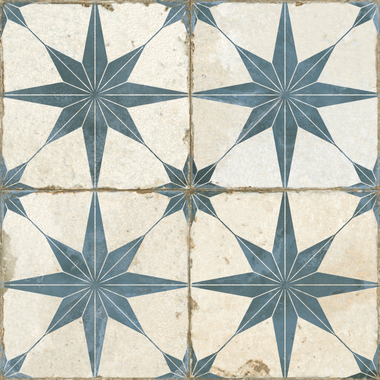 Stella Blue Tile 45x45cm