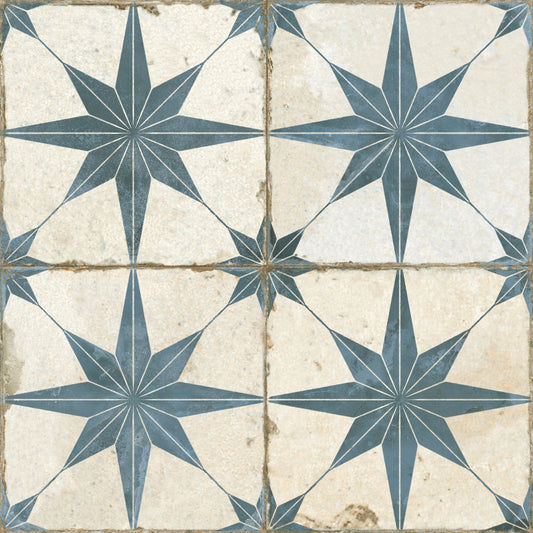 Stella Blue Tile 45x45cm