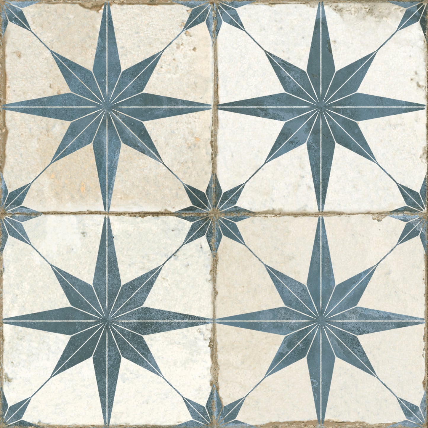 Stella Blue Tile 45x45cm