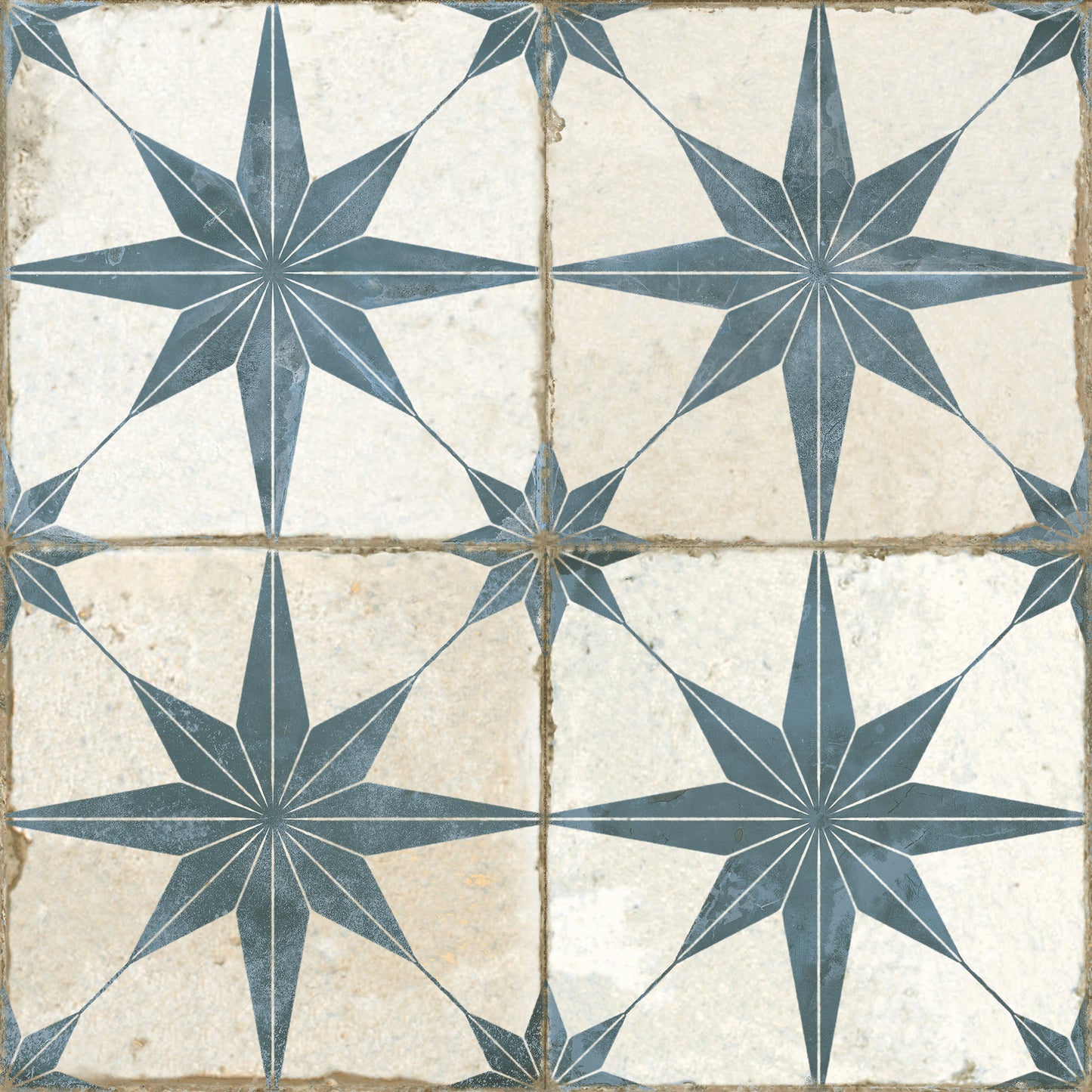Stella Blue Tile 45x45cm