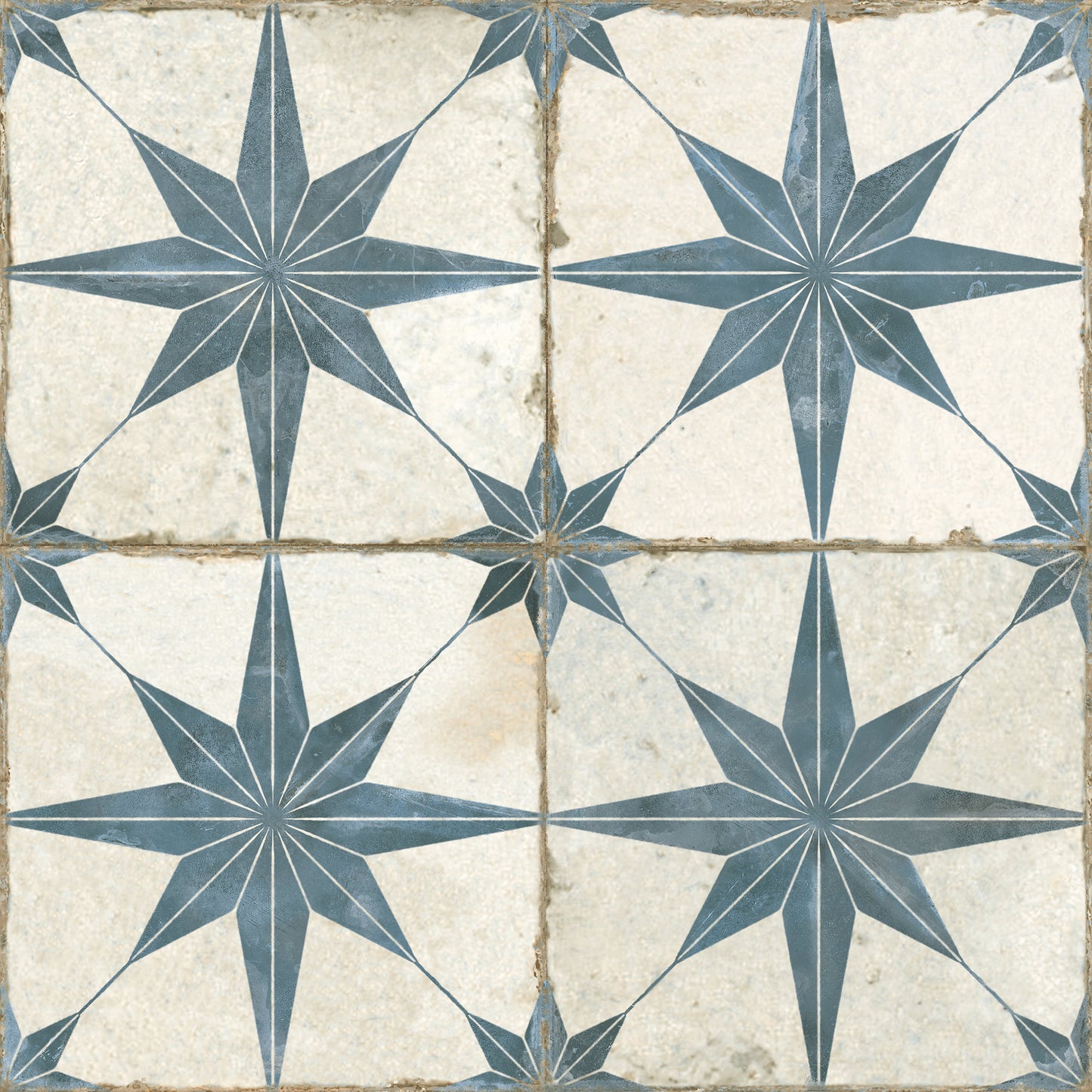 Stella Blue Tile 45x45cm