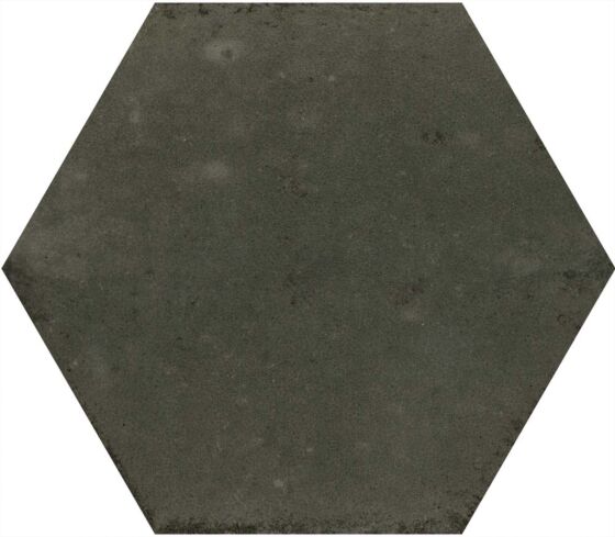 Decorative hexagon shaped Wish ash tiles in bold colours for bathroom walls