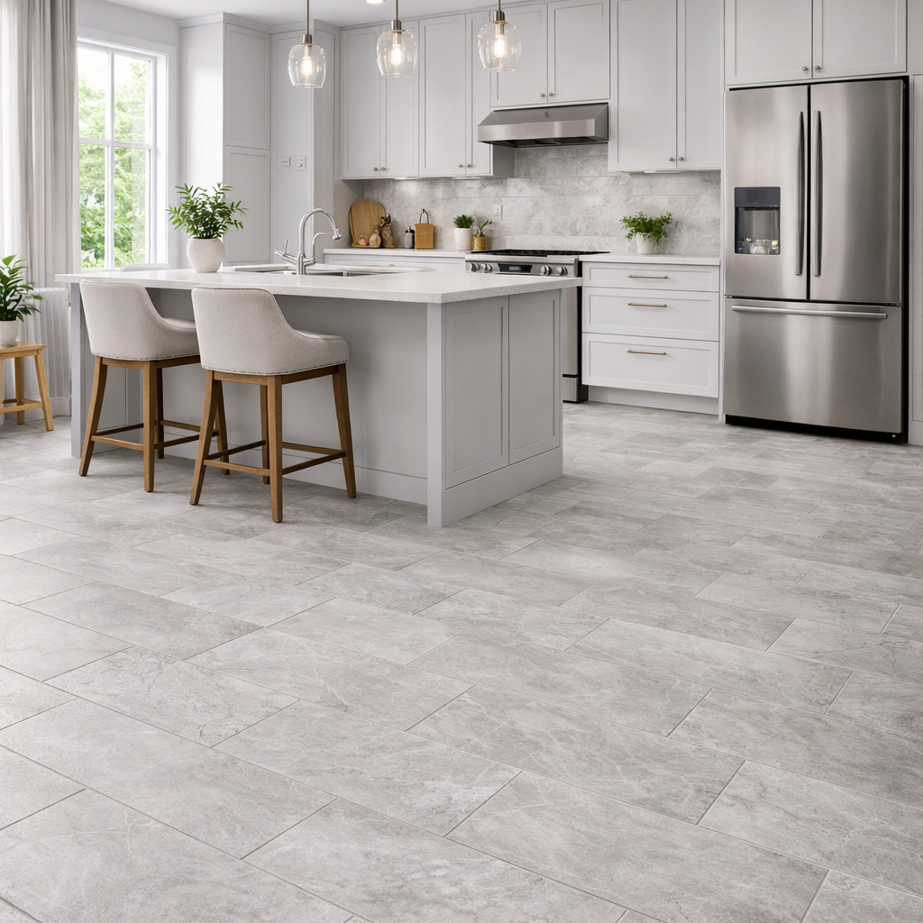 Andes Light Grey Mosaic Tile 30x30cm