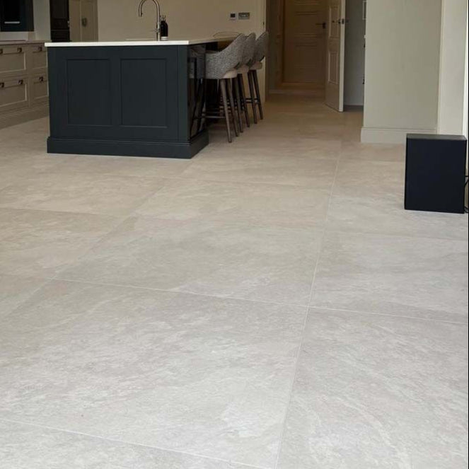 Neptune White Outdoor Tile 100x100x2cm