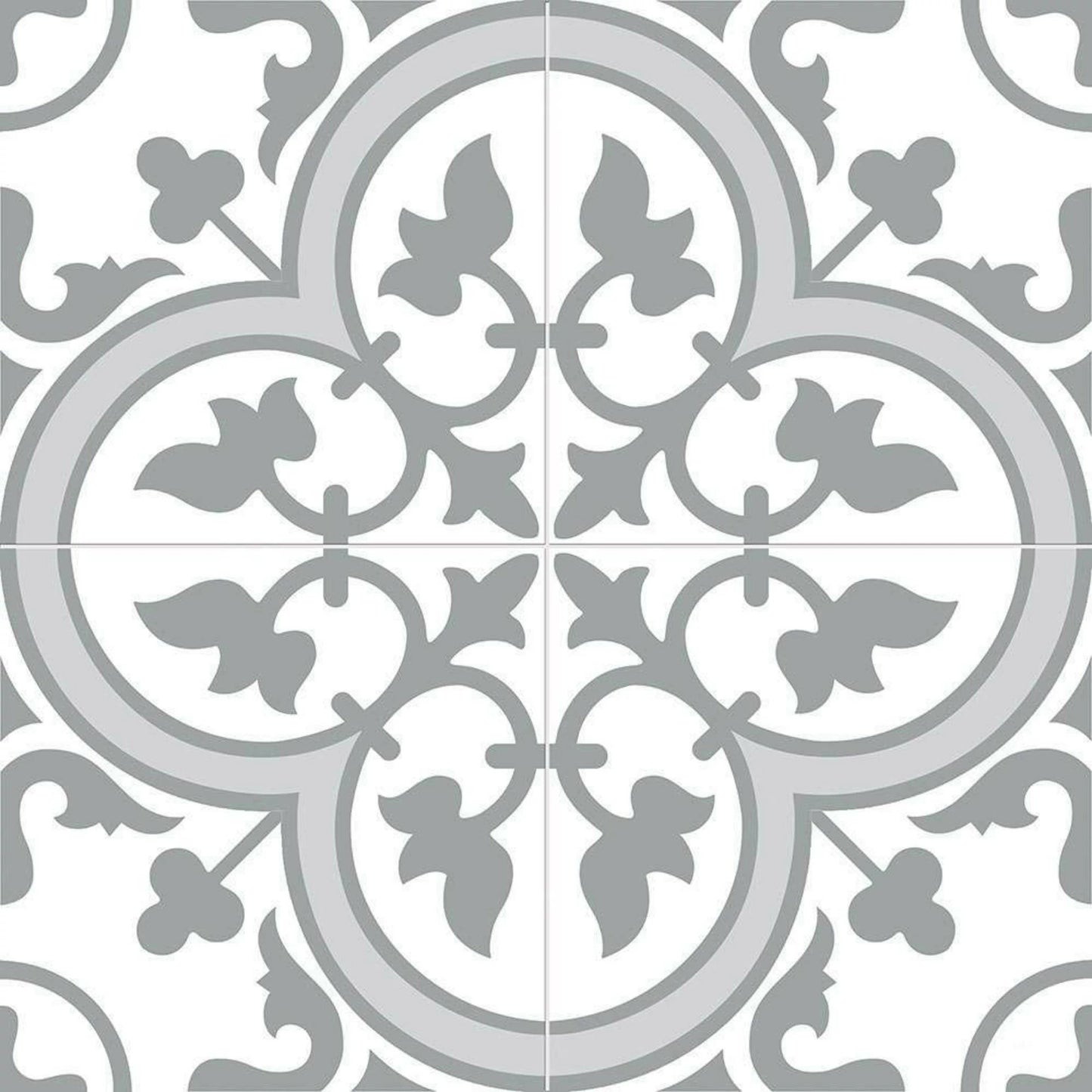 Azzurro Silver Tile 45x45cm