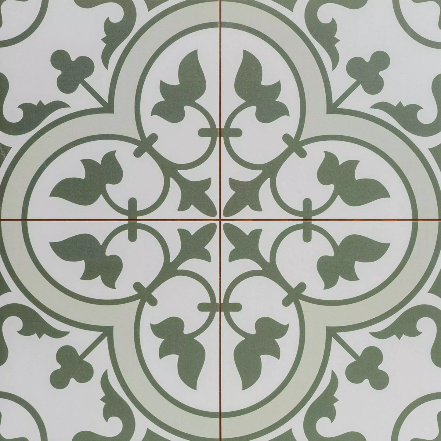 Azzurro Olive Tile 45x45cm