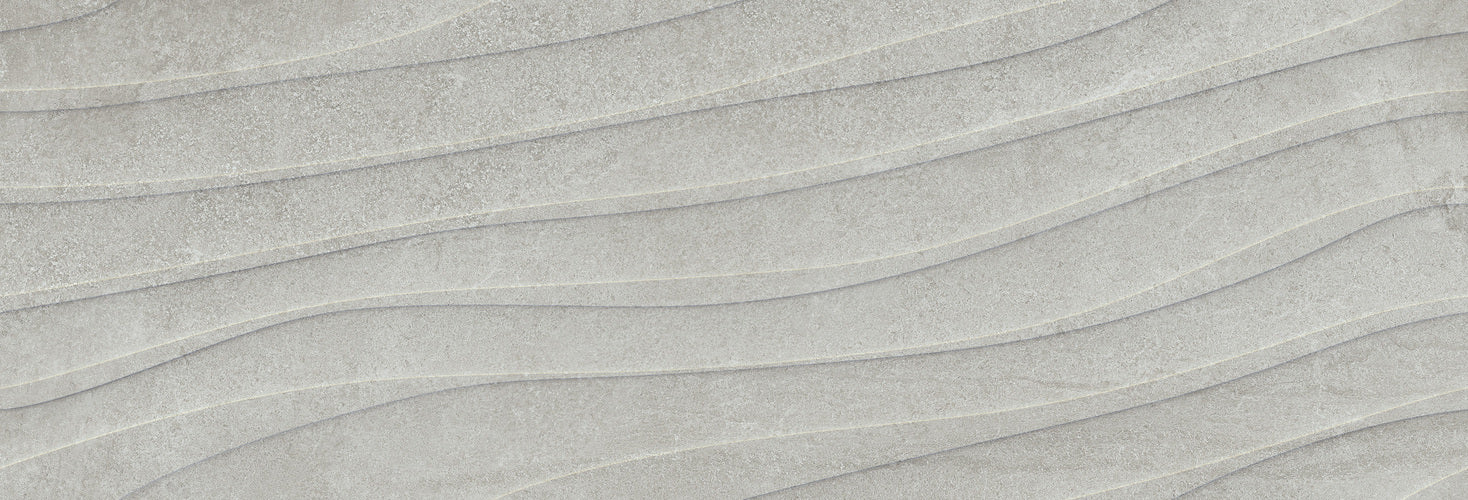Close up of elegant Blend grey decor wall tile for modern interiors