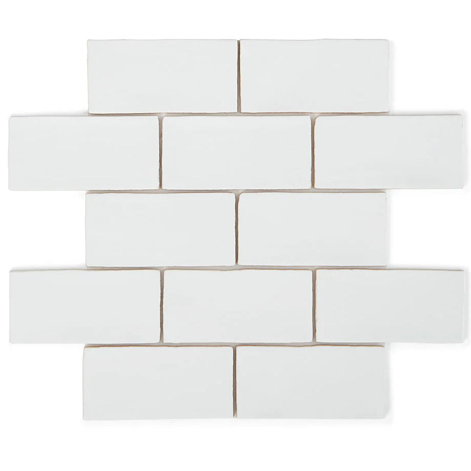 Bespoke White Tile 7.5x15cm