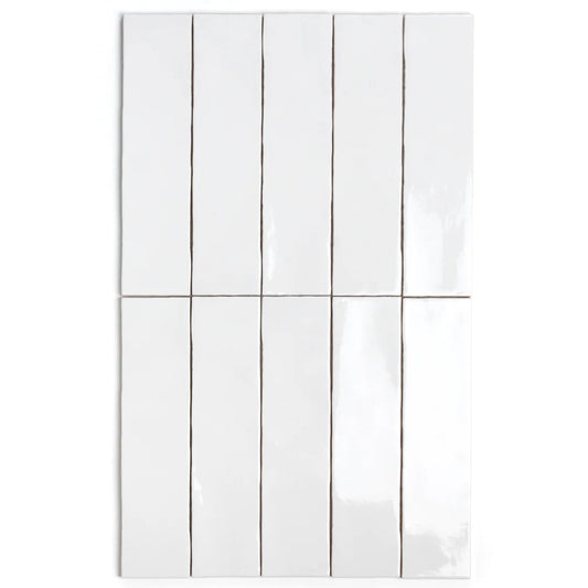 Bespoke White Tile 7.5x30cm