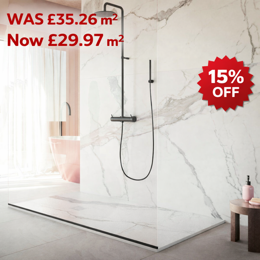 Carrara Luxe Matt Tile 60x60cm