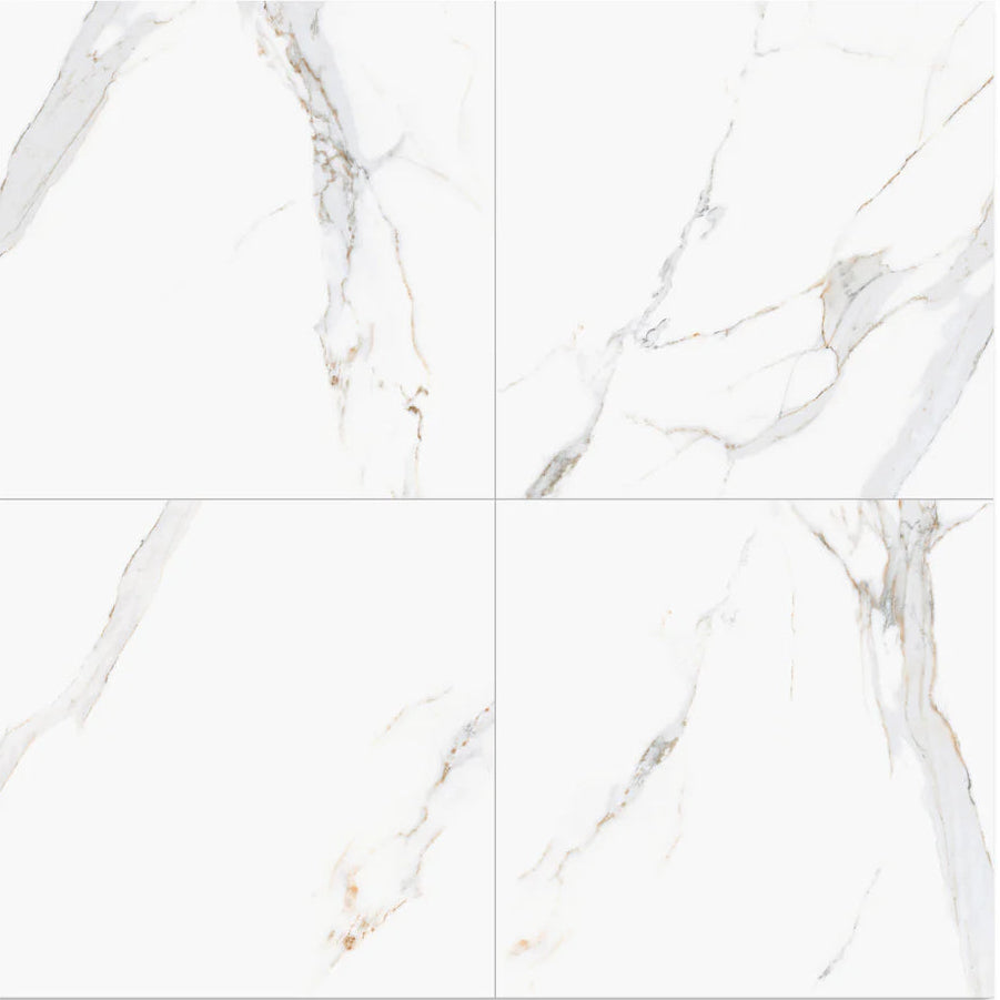 Garda White Tile 100x100cm