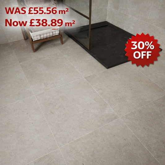 Nith Beige Floor Tile 60x60cm