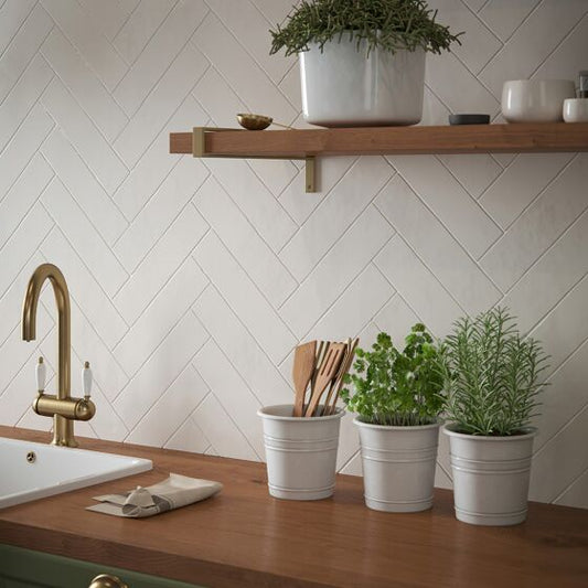 Bespoke Cream Tile 7.5x30cm