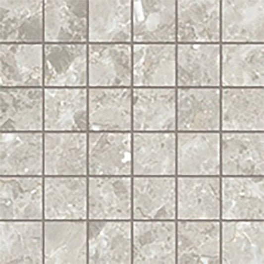 Ravello White Mosaic Tile 30x30cm