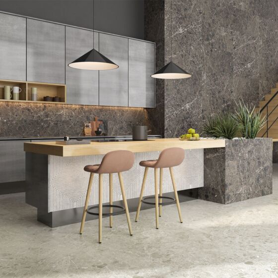 Ravello Black Tile 60x60cm