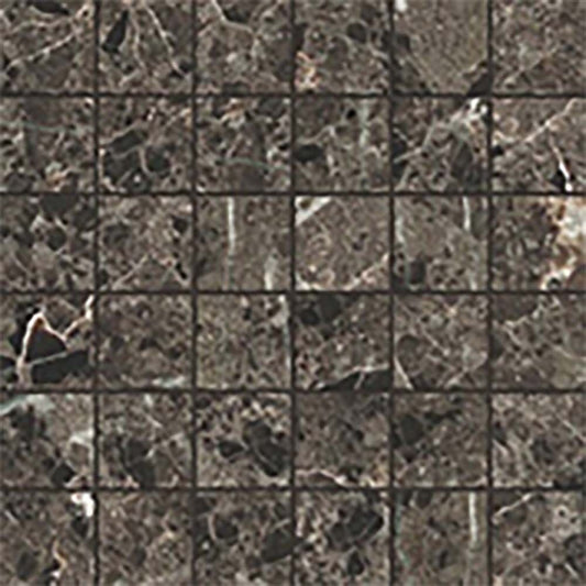Ravello Black Mosaic Tile 30x30cm