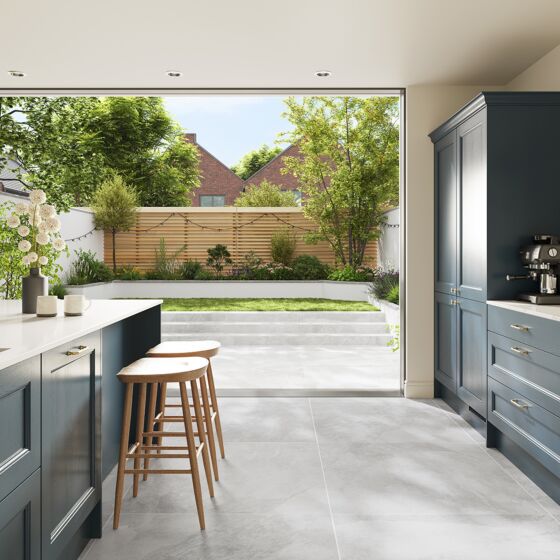 Neptune White Outdoor Tile 100x100x2cm