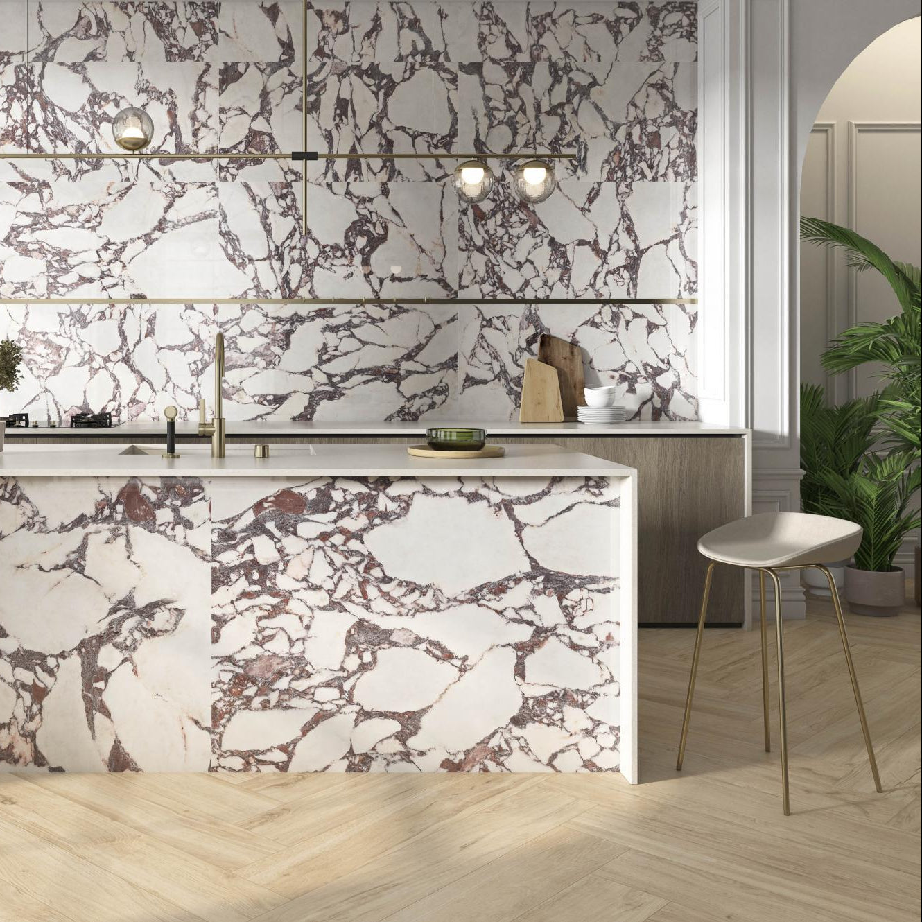 Euforia Viola Tile 60x120cm