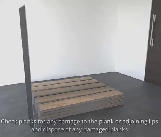 How to lay LVT Plank Tile Star
