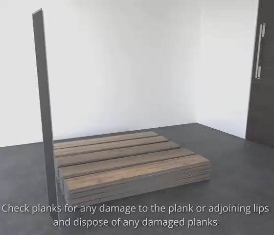 How to lay LVT Plank Tile Star