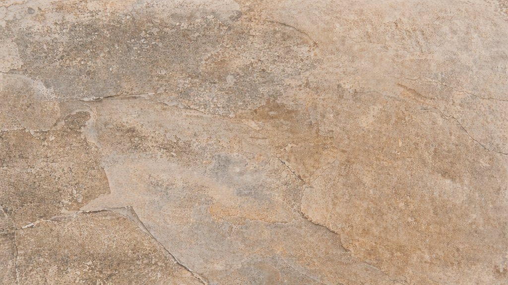 Close up of Rockface grey matt stone effect tile for walls and floors with natural textured finish