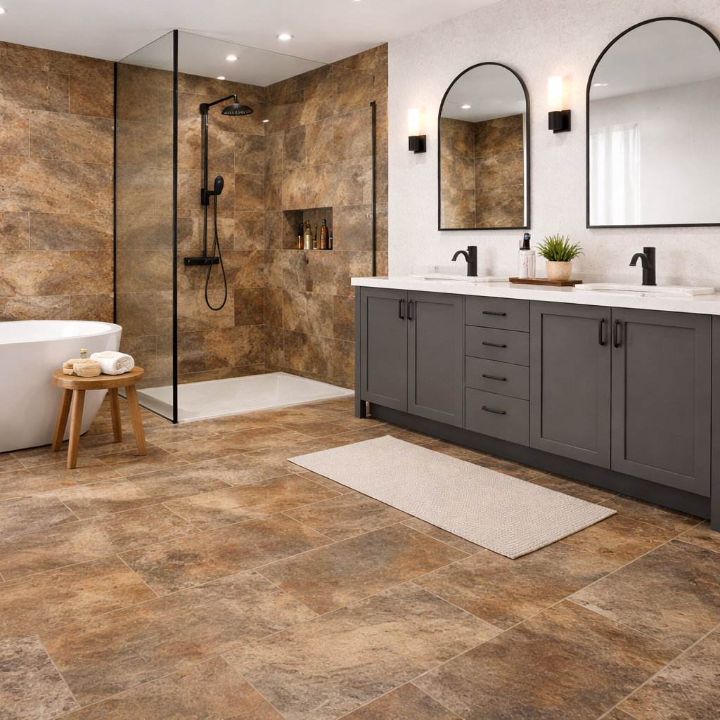 Rockface Brown Tile 40x60cm