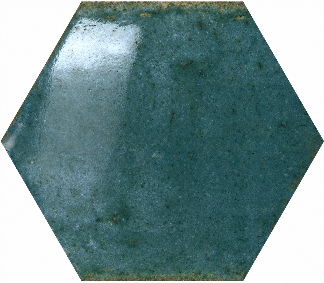 Wish Blue Hexagon Tile 15x17.3cm