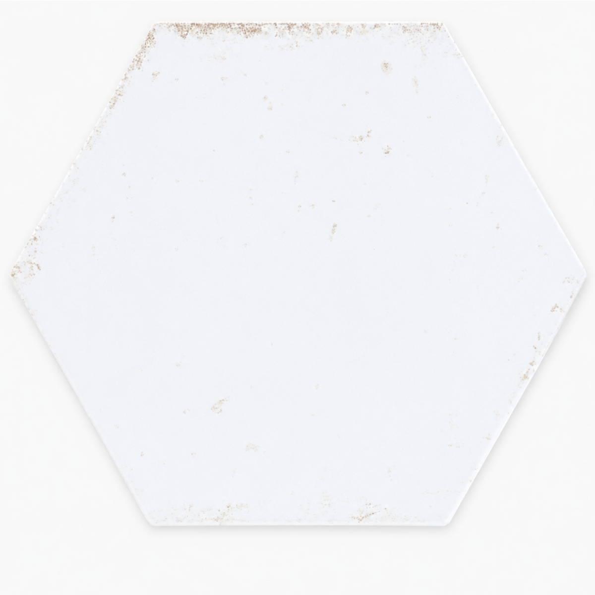 Wish White Hexagon Tile 15x17.3cm