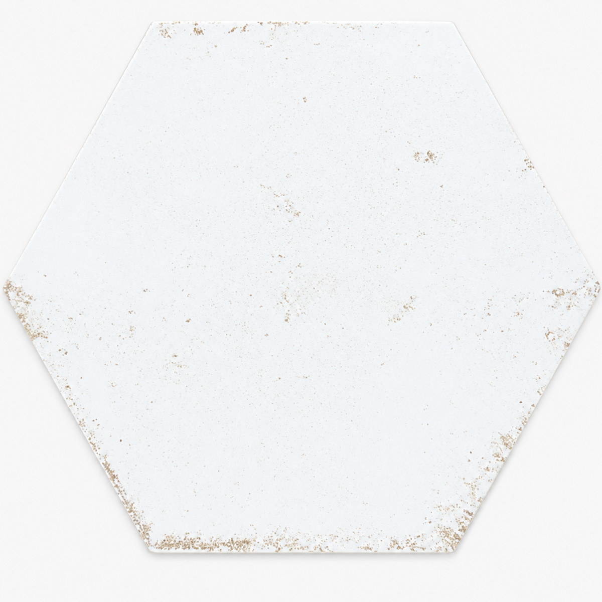 Wish White Hexagon Tile 15x17.3cm