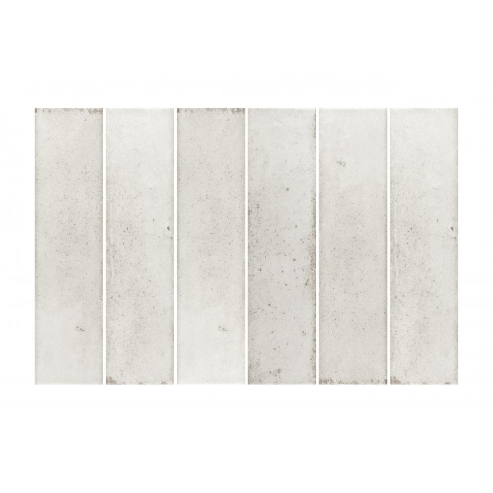 Wish White Tile 7.5x30cm